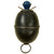 Original German WWII Model 39 Egg Hand Grenade with Original Fuze & Wings - Inert Eierhandgranate Original Items