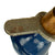 Original German WWII Model 39 Egg Hand Grenade with Original Fuze & Wings - Inert Eierhandgranate Original Items