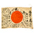 Original Japanese WWII Hand Painted Cloth Good Luck Flag - 28 ½” X 42” Original Items