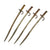 Original Custom Umbrella Basket Made With Four French M1866 Bayonets in Scabbards and Gras Bayonet Scabbards Original Items