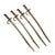 Original Custom Umbrella Basket Made With Four French M1866 Bayonets in Scabbards and Gras Bayonet Scabbards Original Items