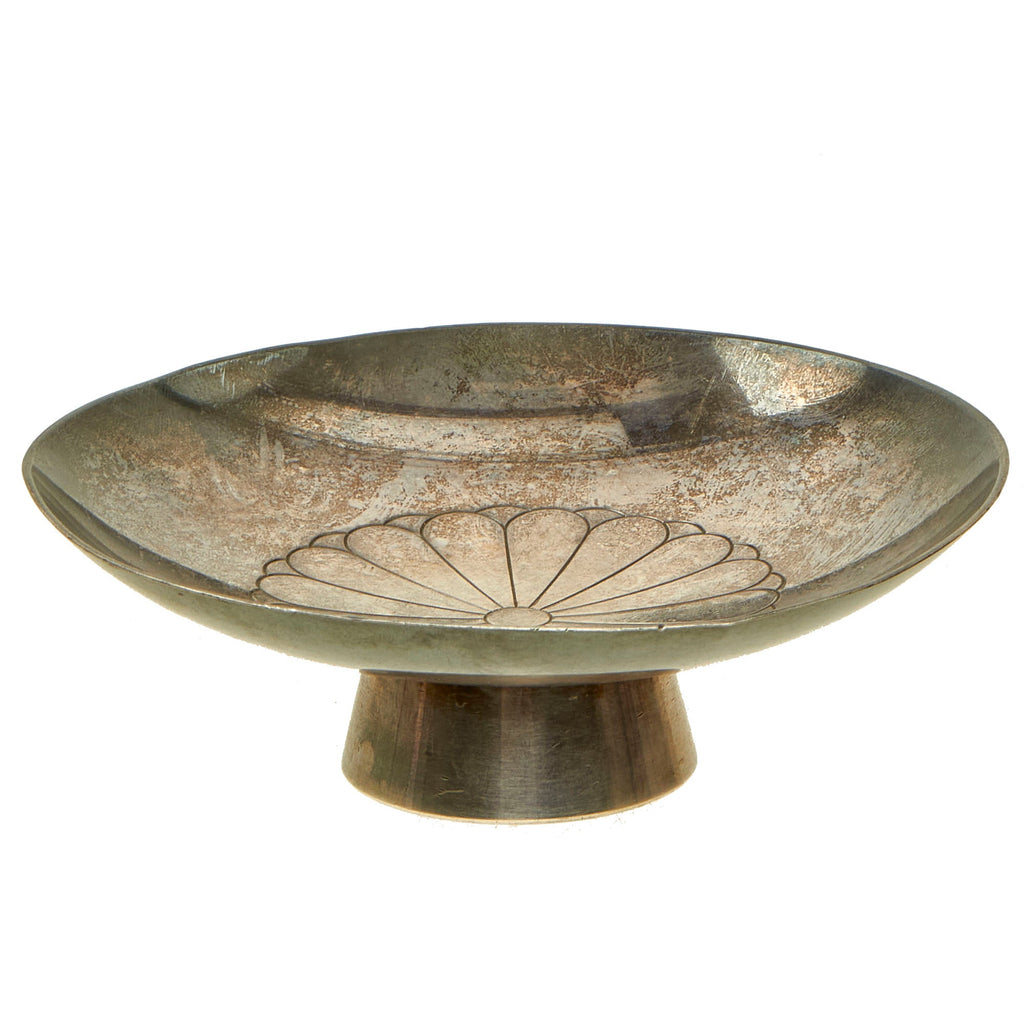 Original Imperial Japan WWII Era Kanji Marked Large Silver