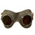 Original German WWII 1941 dated 1st Model Afrikakorps DAK Sun Helmet by B.K. with Badges & Goggles - size 57 Original Items