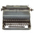 Original German WWII Rare SS Typewriter by Olympia Büromaschinenwerke AG. in Case - ROBUST Model Original Items