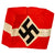 Original German WWII Service Worn HJ Youth Organization Member Multi-piece Armband Original Items