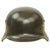 Original German WWII 1938 Dated Luftwaffe M35 Double Decal Steel Helmet with 55cm Liner & Partial Chinstrap - marked EF62 Original Items