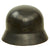 Original German WWII 1938 Dated Luftwaffe M35 Double Decal Steel Helmet with 55cm Liner & Partial Chinstrap - marked EF62 Original Items