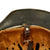 Original German WWII 1938 Dated Luftwaffe M35 Double Decal Steel Helmet with 55cm Liner & Partial Chinstrap - marked EF62 Original Items