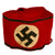 Original German Pre-WWII SS Member's Wool & Rayon Armband with BeVo SS RZM Tag Found At Berchtesgaden Original Items