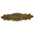 Original German WWII Close Combat Clasp in Bronze by Arbeit Gemeinschaft Metal und Kunstoff of Gablonz Original Items