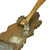 Original German WWII Close Combat Clasp in Bronze by Arbeit Gemeinschaft Metal und Kunstoff of Gablonz Original Items