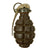 Original French WWI F1 Hand Grenade with Billant Modèle 1916 B Fuse - Inert Original Items