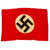 Original German WWII NSDAP Double Sided National Political Banner Flag - 31"x 45” Original Items
