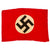 Original German WWII NSDAP Double Sided National Political Banner Flag - 31"x 45” Original Items
