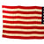 Original U.S. WWII 48 Star Naval Ensign No. 7 American Flag by Mare Island and Dated 1944 - 60” x 120” Original Items