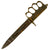 Original U.S. WWI Model 1918 Mark I Trench Knife by AU LION with Steel Scabbard Original Items