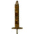 Original U.S. WWI Model 1918 Mark I Trench Knife by AU LION with Steel Scabbard Original Items