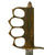 Original U.S. WWI Model 1918 Mark I Trench Knife by AU LION with Steel Scabbard Original Items