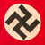 Original German WWII Italian Made NSDAP National Political Banner Flag marked to City of Naples - 38" x 62" Original Items