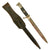 Original German WWII Long 98k Dress Bayonet by ALCOSO with Period Applied Shooting Association Emblem & Scabbard in Frog Original Items