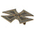 Original German WWII Iron Cross First Class 1939 by Carl Wild of Hamburg with Vertical Pinback - EKI Original Items