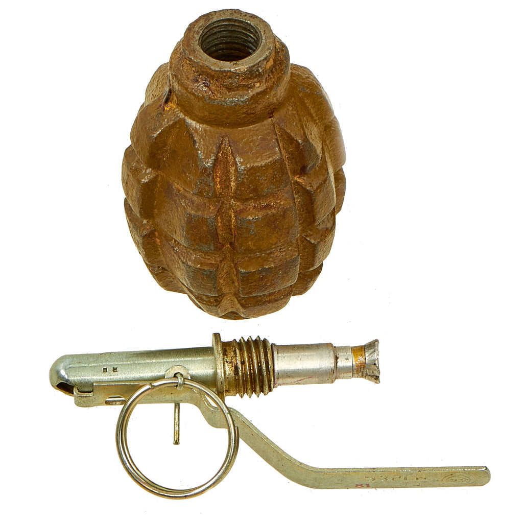 Original Soviet Korean War / Vietnam Era Inert RG-42 and F1 Hand Fragm ...