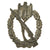 Original German WWII Silver Grade Infantry Assault Badge -  Unmarked Scoop Back Original Items