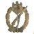 Original German WWII Silver Grade Infantry Assault Badge -  Unmarked Scoop Back Original Items
