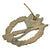 Original German WWII Silver Grade Infantry Assault Badge -  Unmarked Scoop Back Original Items