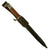 Original German WWI M1898/05 "Sanitized" Butcher Sawback Bayonet by C. G. Haenel with Scabbard - Dated 1914 Original Items