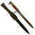 Original German WWI M1898/05 "Sanitized" Butcher Sawback Bayonet by C. G. Haenel with Scabbard - Dated 1914 Original Items