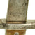 Original German-made South African Boer Mauser M1871-Style Reversed Quillon Bayonet with Scabbard Original Items