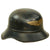 Original German WWII M38 Luftschutz Beaded Gladiator Air Defense Helmet - dated 1938 Original Items