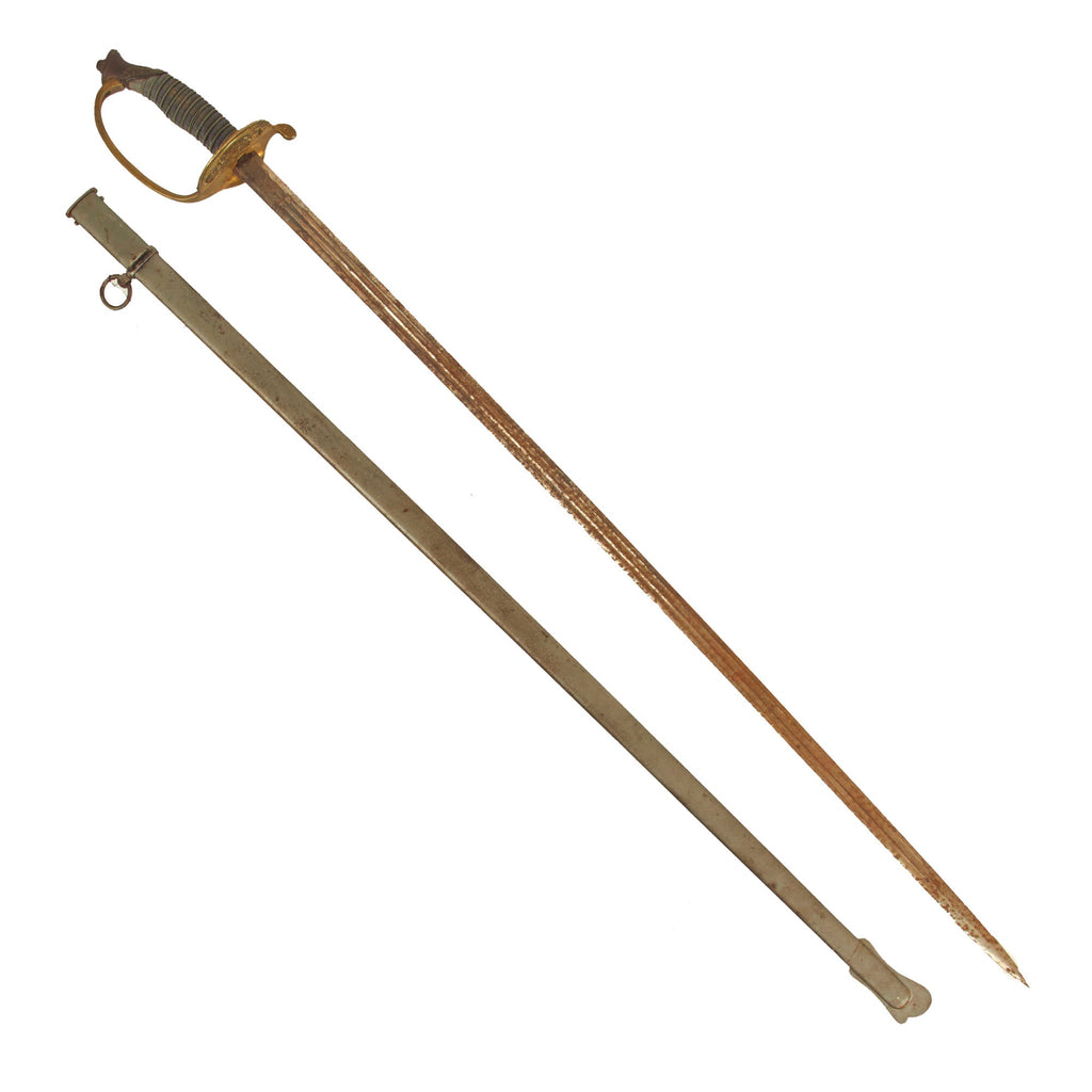 Original Imperial German WWI Era Kingdom of Saxony Dress Sword with Scabbard c. 1904-1918 Original Items