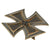 Original German WWII Iron Cross First Class 1939 by Friedrich Orth of Wien with Vertical Pinback - EKI Original Items