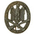 Original German WWII Silver Grade General Assault Badge - Unmarked Hollow Back Design Original Items