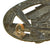 Original German WWII Silver Grade General Assault Badge - Unmarked Hollow Back Design Original Items