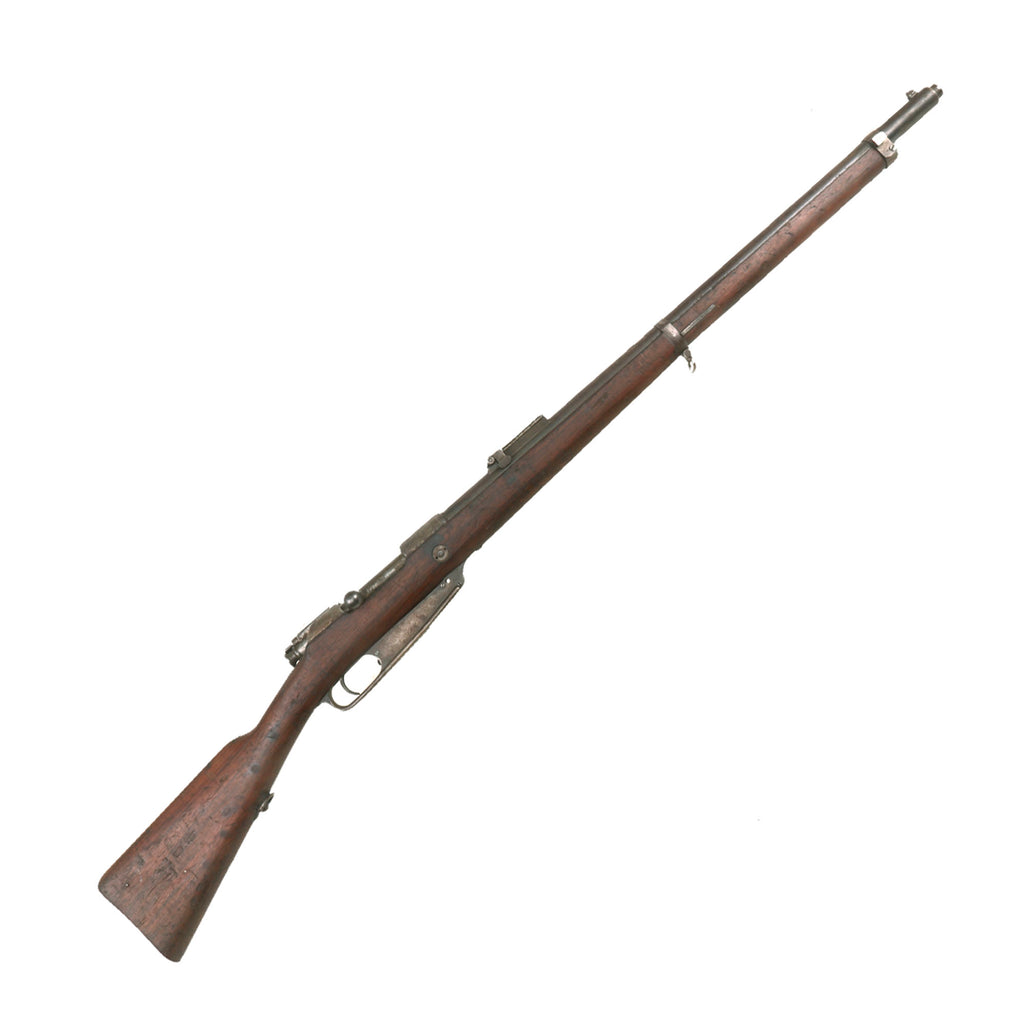 Original German Pre-WWI Gewehr 1888 Commission Rifle by ŒWG Steyr Serial 8154 d with No Turkish Markings - Dated 1894 Original Items