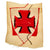 Original German WWII National Socialist State Veteran's Association BeVo Armband & Sleeve Insignia - NSRKB Original Items