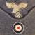 Original German WWII Service Worn Luftwaffe EM-NCO 58cm M38 Overseas Wool Cap Original Items