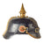 Original Imperial German WWI Prussian M1895 Line Infantry Pickelhaube Spiked Helmet - Complete Original Items