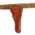 Original U.S. WWII Officer M1936 Pistol Belt Set with M1911 Holster, Canteen & Magazine Pouch Original Items