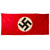 Original German WWII NSDAP Unissued Large Multi-Piece Double Sided National Political Banner Flag - 93" x 42" Original Items