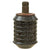 Original Japanese WWII Type 97 Inert Fragmentation Hand Grenade with Fuse Housing - Dated 1938 Original Items