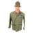 Original U.S. WWII Identified USMC HBT Herringbone Twill P41 Utility Combat Uniform & Cartridge Belt Grouping - Robert G. Raabe, Served Aboard USS Minneapolis Original Items