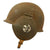 Original U.S. WWII USAAF Bomber Crew M3 Steel FLAK Helmet With NSDAP Insignia Original Items