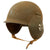Original U.S. WWII USAAF Bomber Crew M3 Steel FLAK Helmet With NSDAP Insignia Original Items