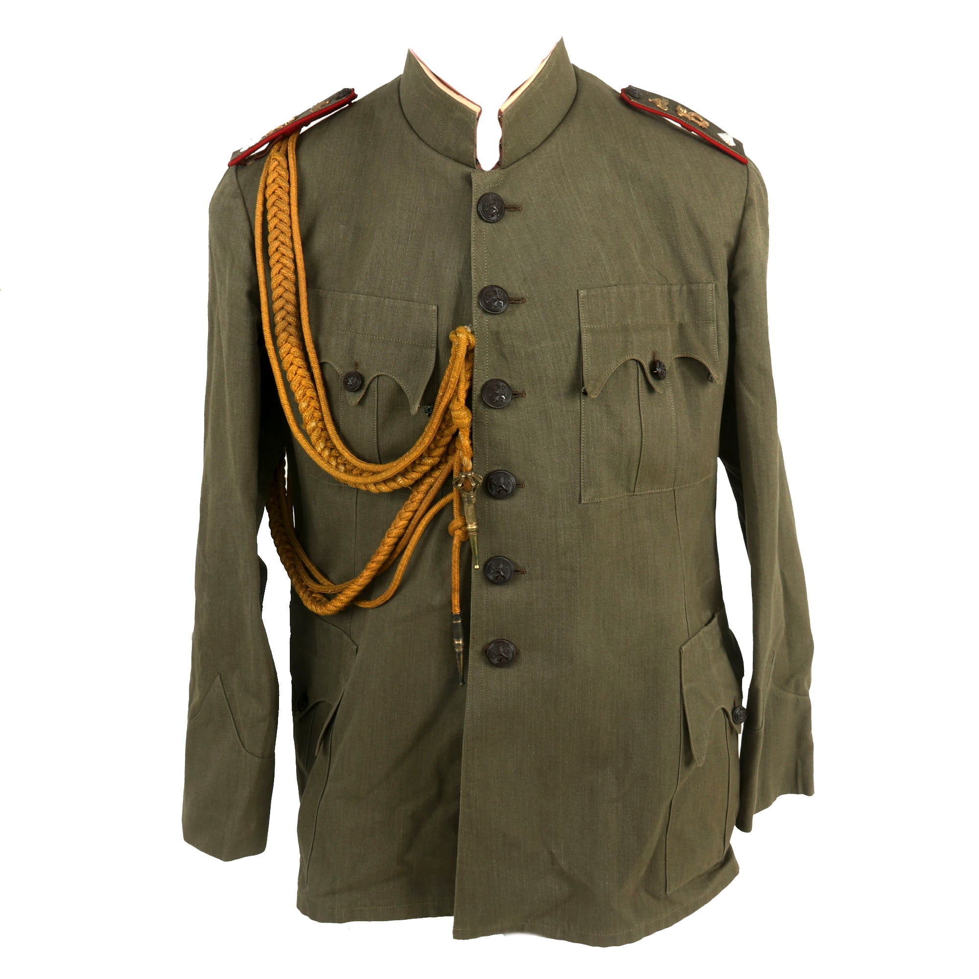 Original Bulgarian WWII Era Infantry Major-General Service Uniform