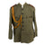Original Bulgarian WWII Era Infantry Major-General Service Uniform Jacket With Museum Sign - Formerly Part of the A.A.F. Tank Museum Original Items