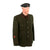 Original Soviet WWII Armored Brigade Commander M-1935 Uniform with Tankist M-1924 Leather Cap Original Items